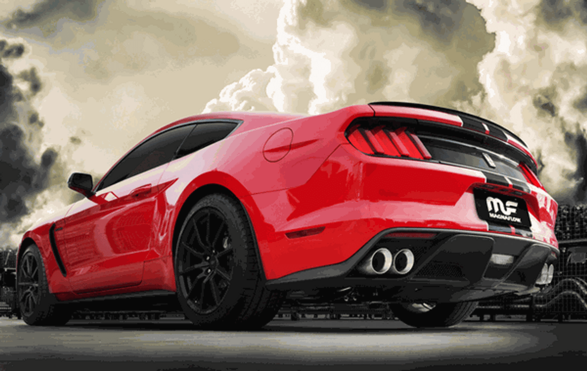 Magnaflow Competition Exhaust Catback Polished Quad Tip (2015-2020 Shelby GT350/R)19283