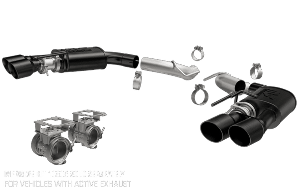 Magnaflow Axle-back Exhaust Competition Series Black (2018-2023 Mustang) 19419
