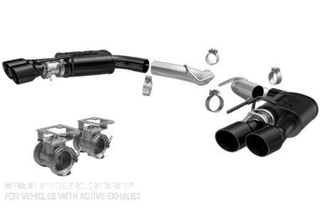 Magnaflow Axle-back Exhaust Competition Series Black (2018-2023 Mustang) 19419