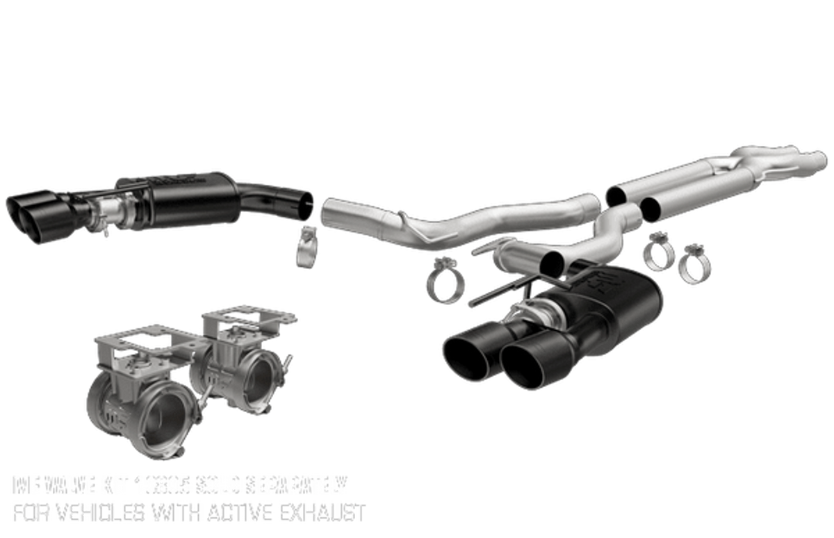 Magnaflow Cat-back Exhaust Competition Series Black (2018-2023 Mustang) 19369