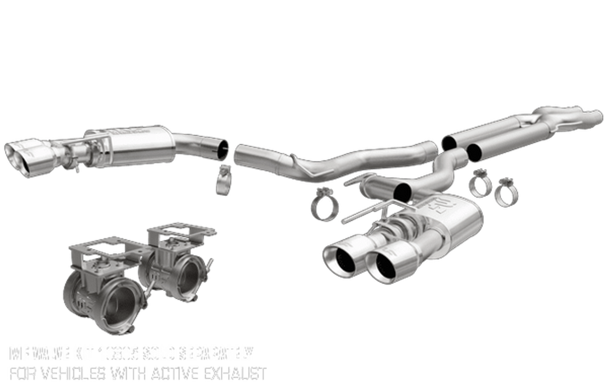 Magnaflow Cat-back Exhaust Competition Series Polished (2018-2023 Mustang) 19368