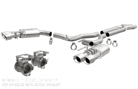 Magnaflow Cat-back Exhaust Competition Series Polished (2018-2023 Mustang) 19368