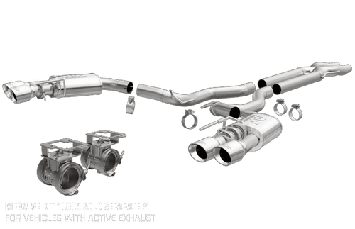Magnaflow Cat-back Exhaust Competition Series Polished (2018-2023 Mustang) 19368