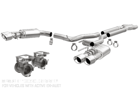 Magnaflow Cat-back Exhaust Competition Series Polished (2018-2023 Mustang) 19368
