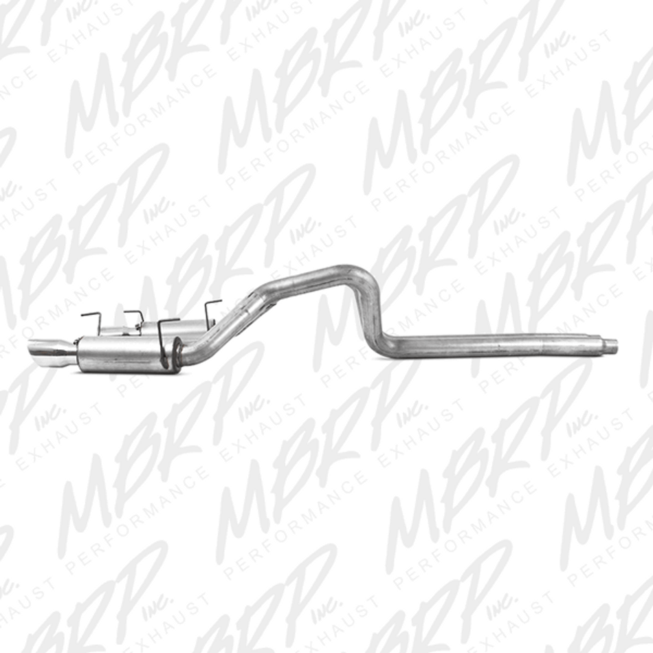 MBRP Aluminized RACE Cat Back Exhaust (05-09 Mustang GT/07-10 GT500) S7270AL