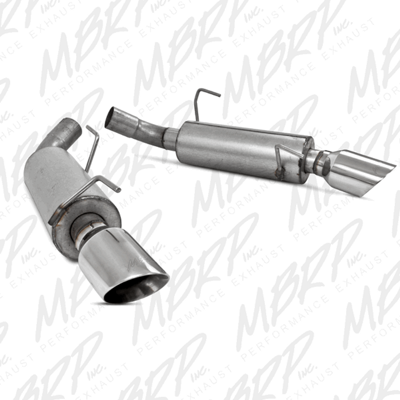 MBRP 05-10 Mustang GT/07-10 Shelby GT500 Aluminized Axle Back Exhuast S7200AL