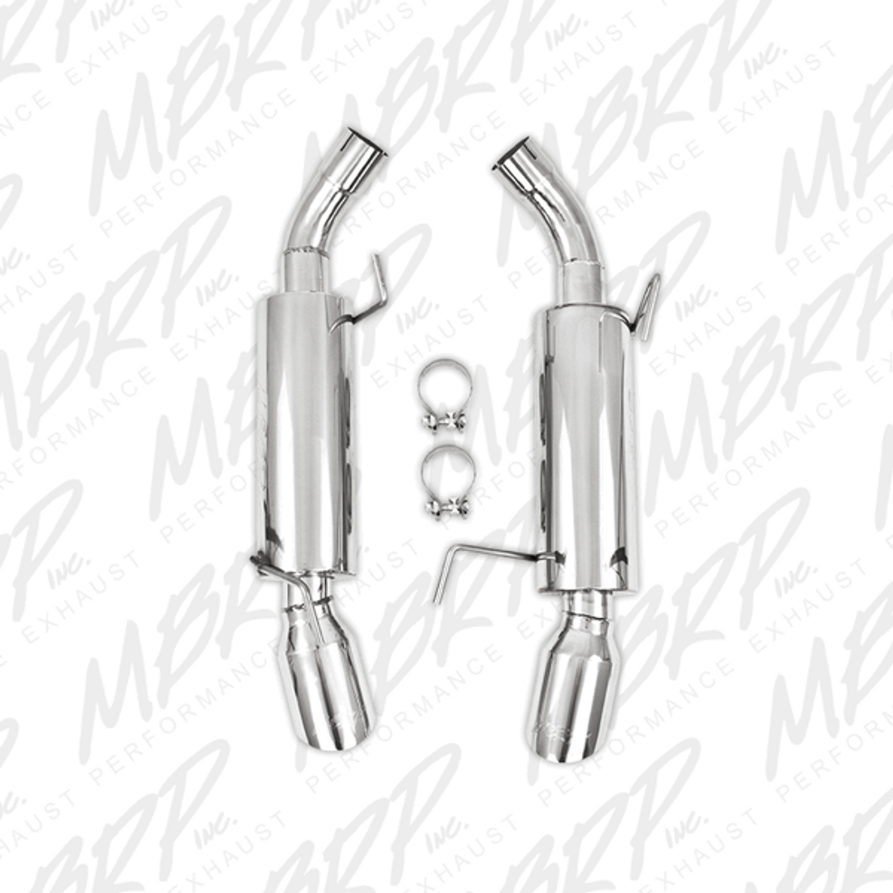 MBRP 05-10 Mustang GT/07-10 Shelby GT500 T304 Axle Back Exhuast S7200304
