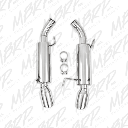 MBRP 05-10 Mustang GT/07-10 Shelby GT500 T304 Axle Back Exhuast S7200304
