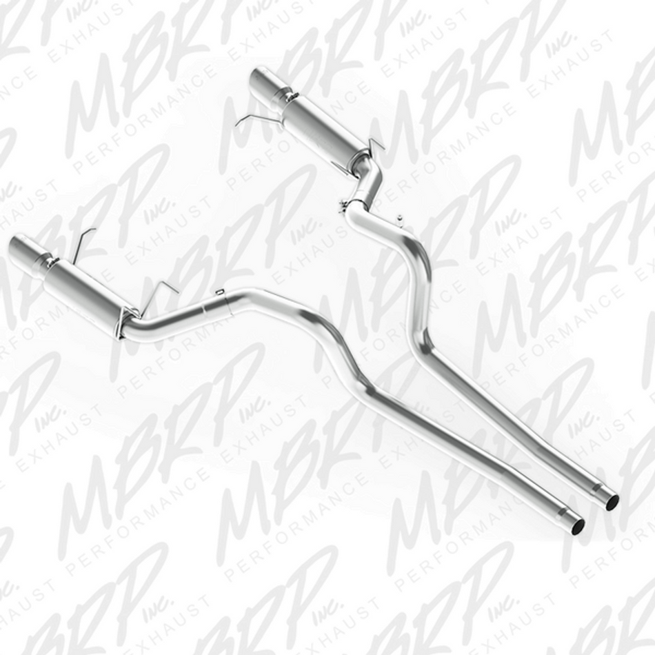 MBRP Cat Back Exhaust Race Series Aluminized (2011-14 Mustang GT) S7264AL
