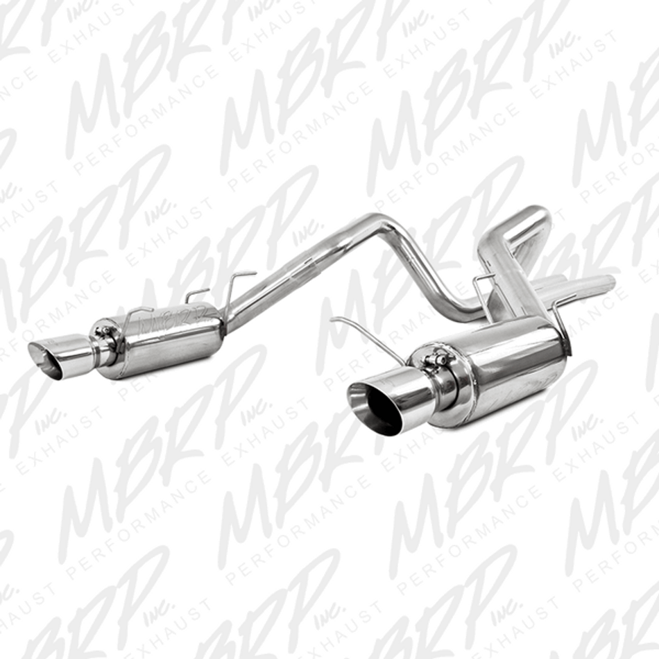 MBRP Cat Back Exhaust Street Series T409 (2011-14 Mustang GT) S7258409