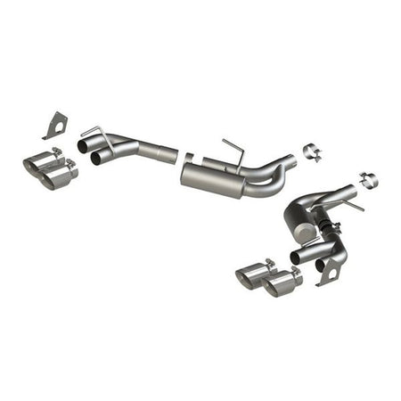 MBRP 2.5" Dual Axleback Exhaust Aluminized (2016+ Camaro V6) S7039AL