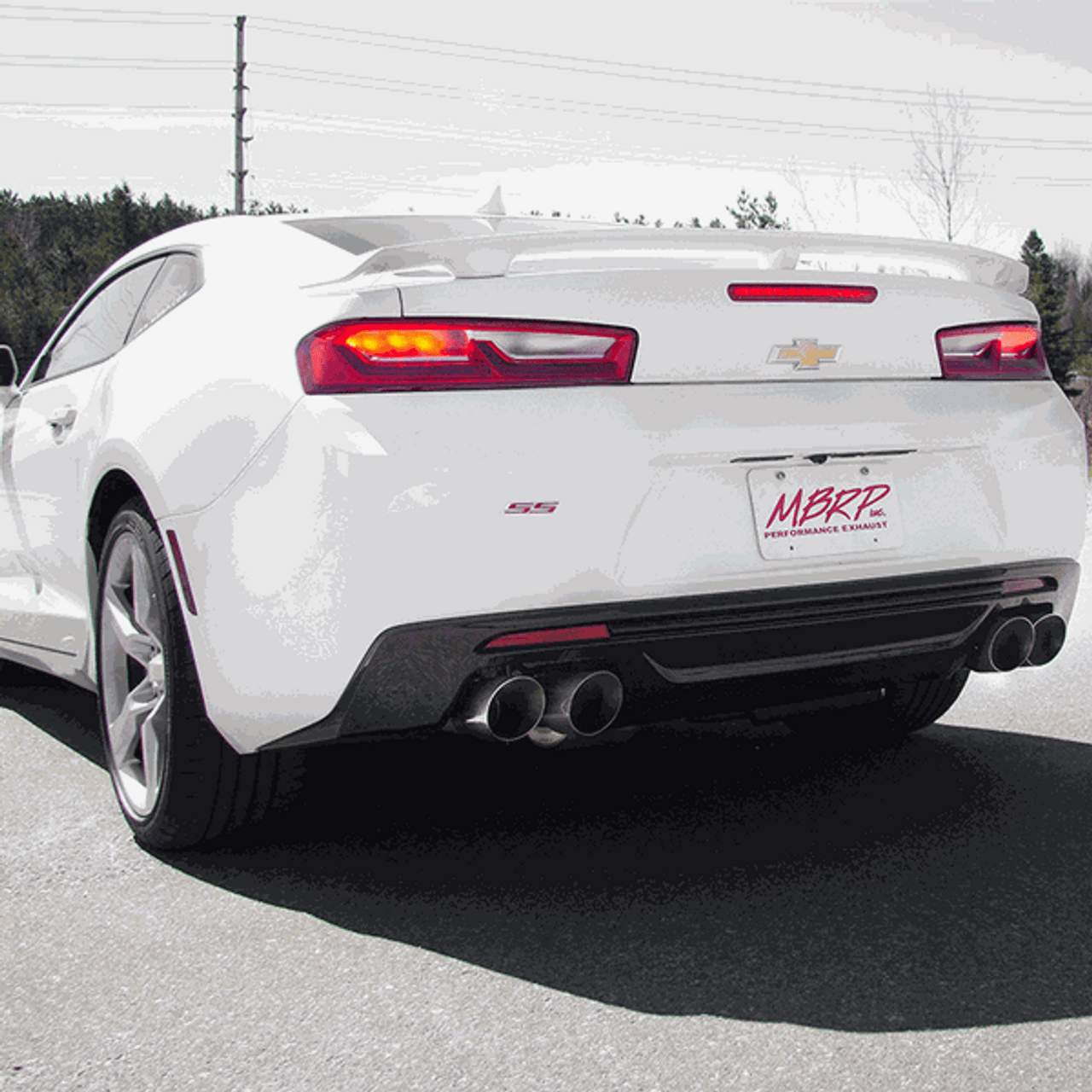 MBRP Installer Series Race Cat-back Exhaust (2016+ Camaro V8 6.2L)S7033AL