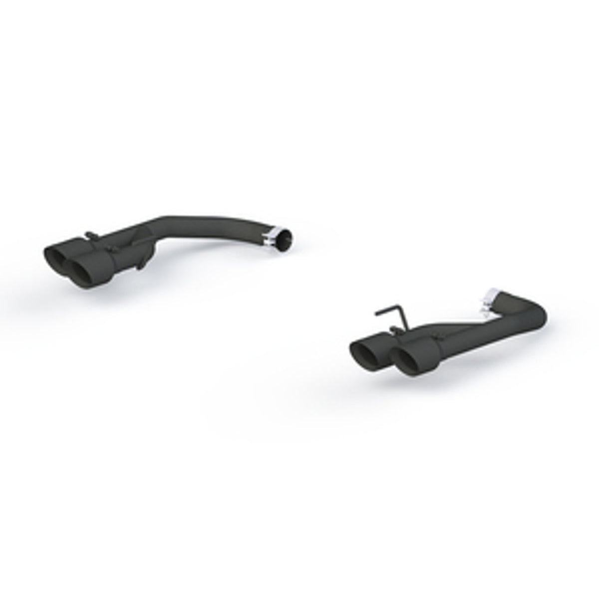 MBRP Pro Series 2.5" Axle Back Exhaust Quad Black Tips (2018-2023 Mustang GT Non-Active) S7211BLK
