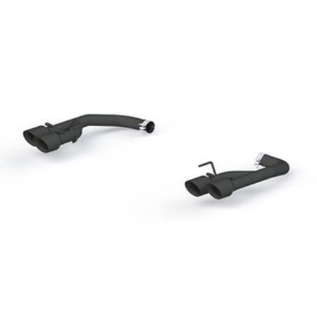 MBRP Pro Series 2.5" Axle Back Exhaust Quad Black Tips (2018-2023 Mustang GT Non-Active) S7211BLK