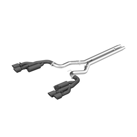 MBRP Race Series 3" Catback Exhaust Quad Black Tips (2018-2023 Mustang GT) S7207BLK