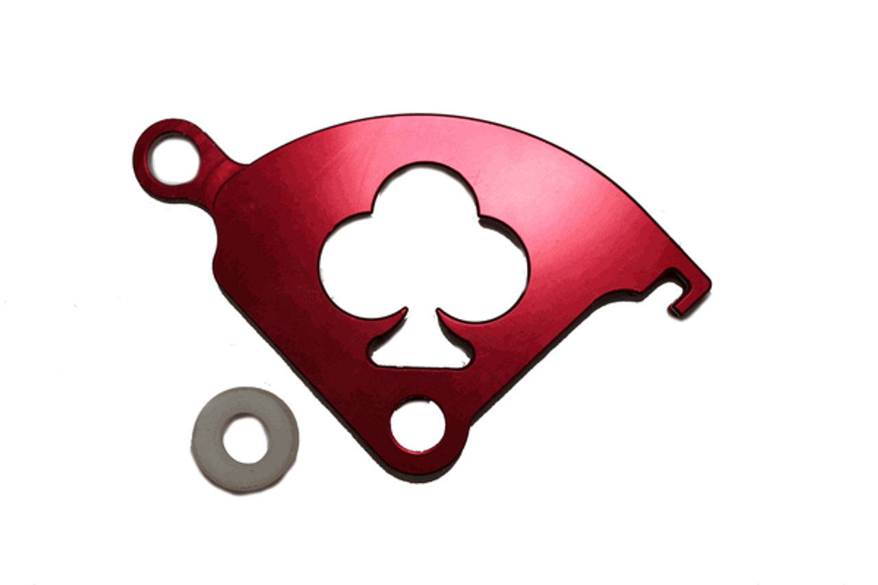 McLeod Clutch Quadrant Billet Aluminum Red Anodized (79-04 Ford Mustang) 1734