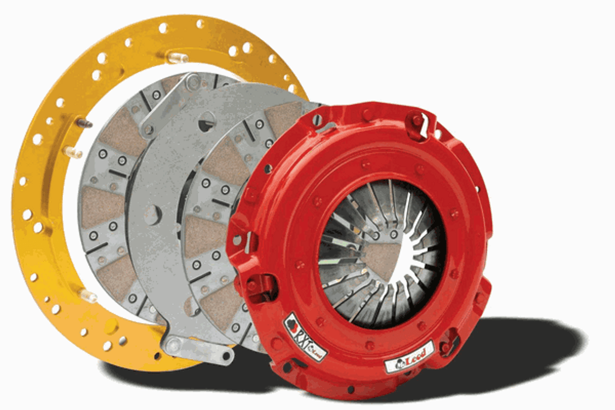 McLeod RXT HD Clutch Kit 1"x23 1200hp Twin Disc (2011 - 2017 Mustang GT) 6932-25HD