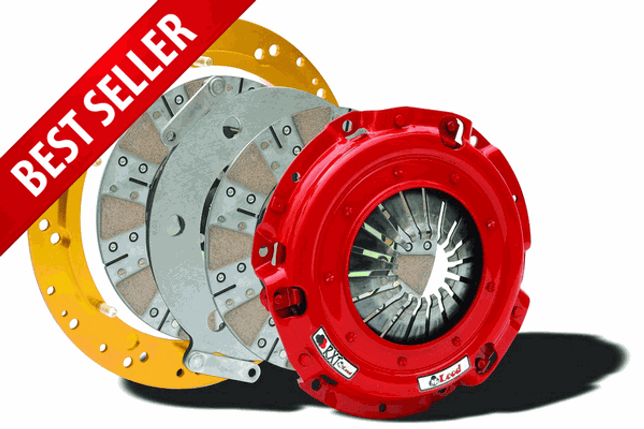 McLeod RXT Clutch Kit 1"x23 Twin Disc 1000hp Kit (2011 - 2017 Mustang GT) 6932-25