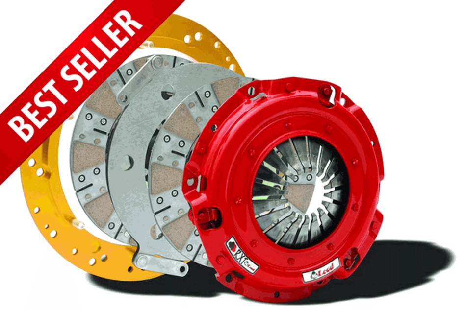 McLeod RXT Clutch Kit 1"x23 Twin Disc 1000hp Kit (2011 - 2017 Mustang GT) 6932-25