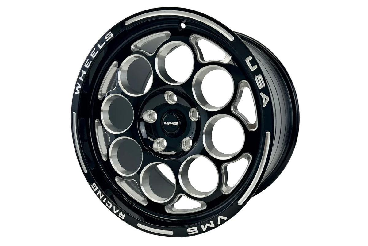 VMS 17x10 Rear Street Drag Race Modulo Wheel (10-22 Camaro/14-17 SS/08-14 CTSV) VWMO034