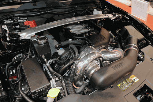 Paxton Supercharger Complete Kit 2200SL Polished Finish (2011 - 2014 Mustang GT) 1001863SL-P