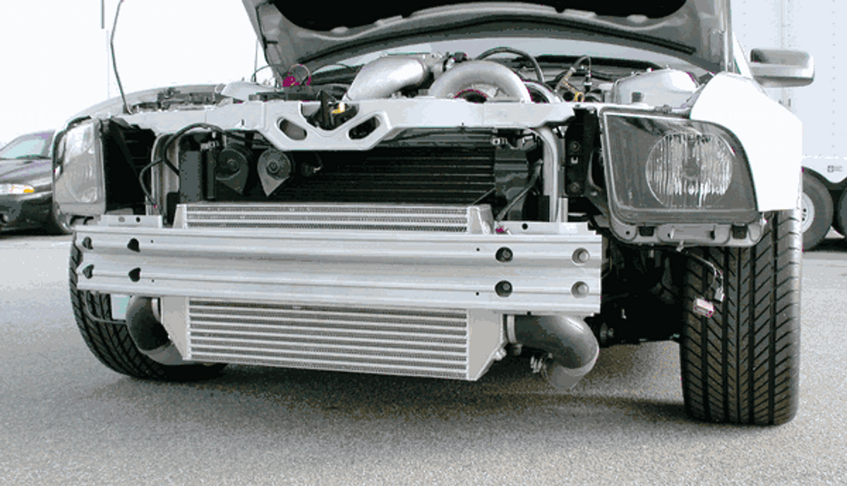 Paxton Novi 2200SL H.O. Supercharger System Satin w/Air to Air Charge Cooler (2007 - 2008 Mustang 4.6L) 1001852