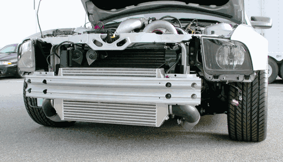 Paxton Novi 2200SL H.O. Supercharger System Satin w/Air to Air Charge Cooler (2007 - 2008 Mustang 4.6L) 1001852