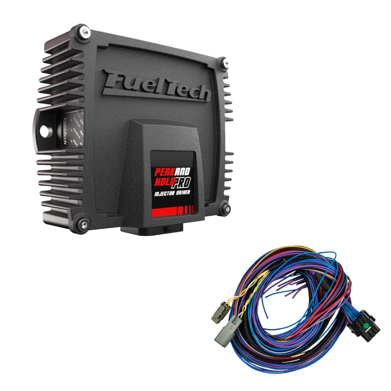 FuelTech Peak & Hold PRO Injector Driver w/ 6' Unterminated Harness - 3010008062-2001007186