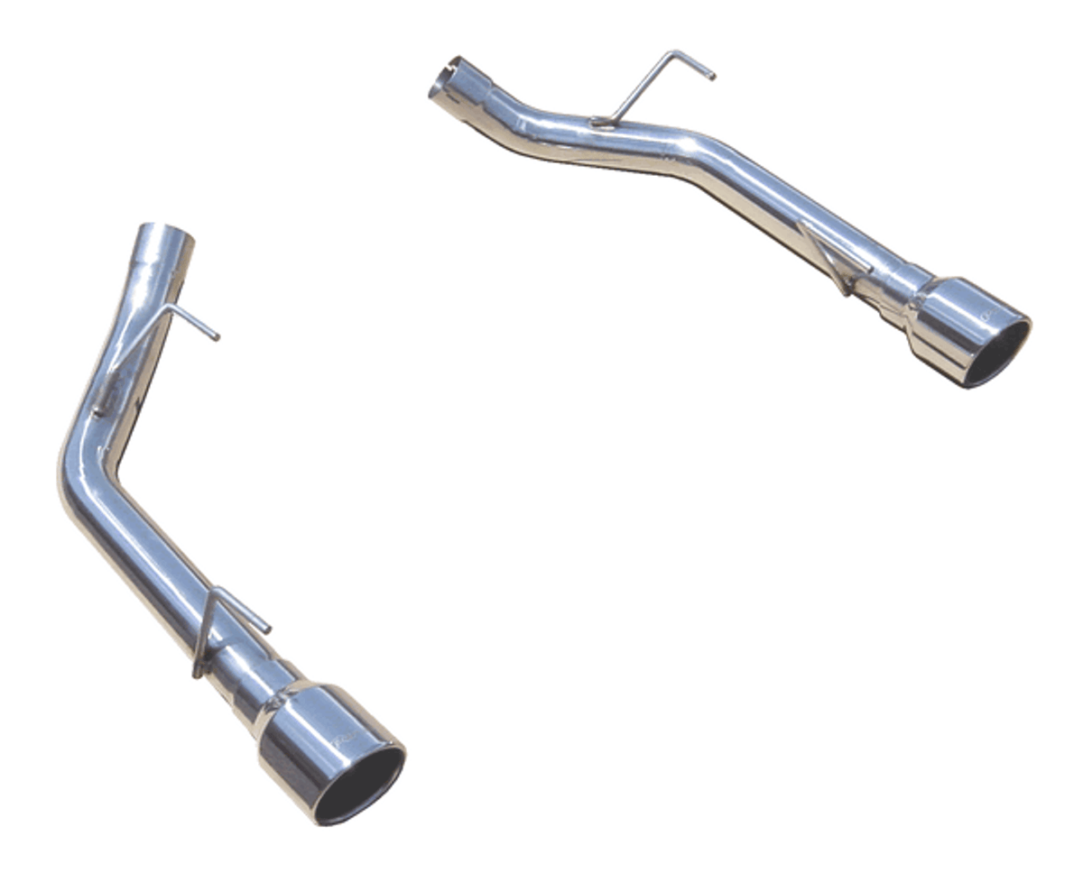 Pypes Axle-Back Exhaust System Muffler-Delete Stainless (2005 - 2010 Mustang GT) SFM62SS