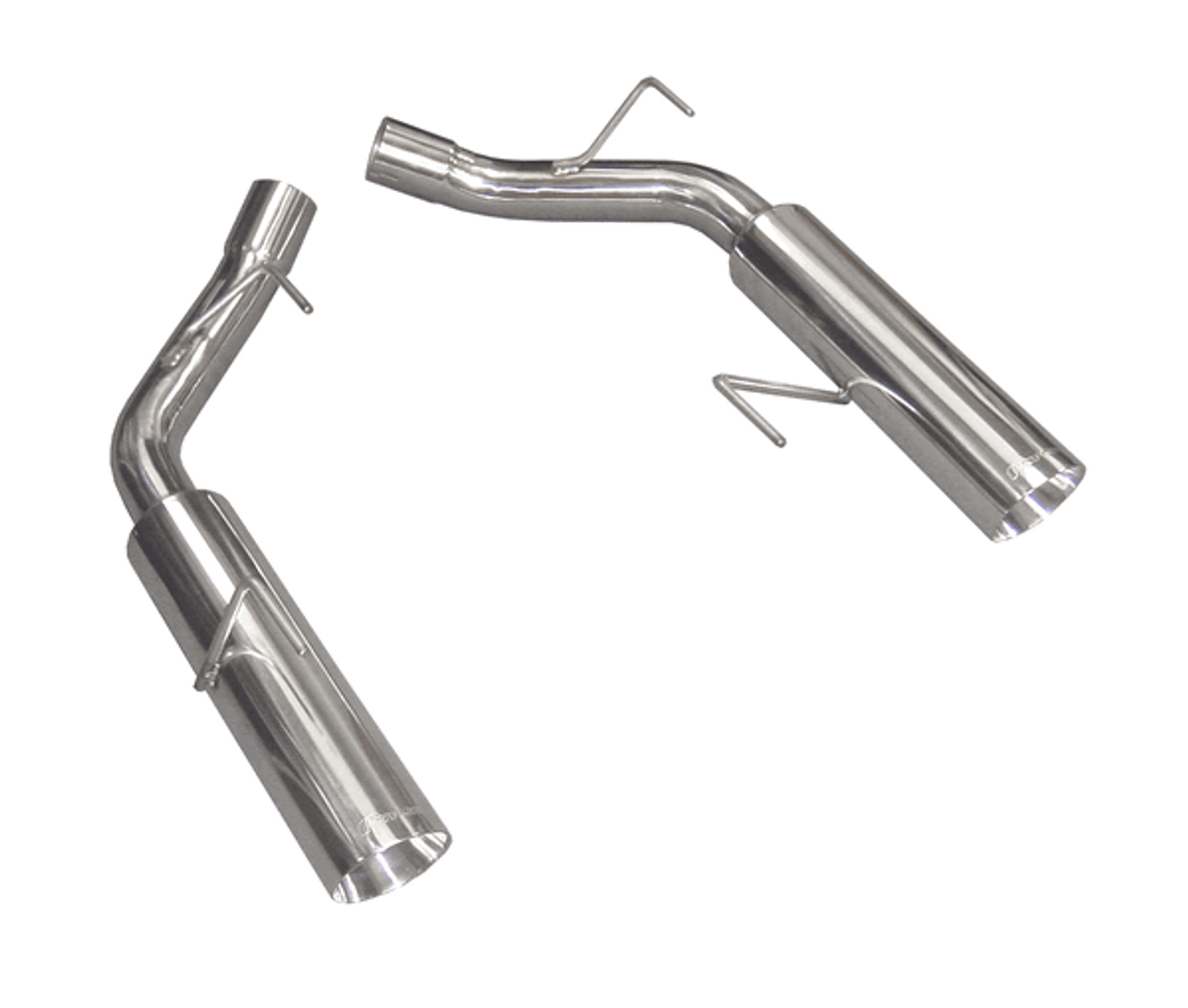 Pypes Axle-Back Exhaust Pype Bomb Stainless (2005 - 2010 Mustang GT) SFM60MS