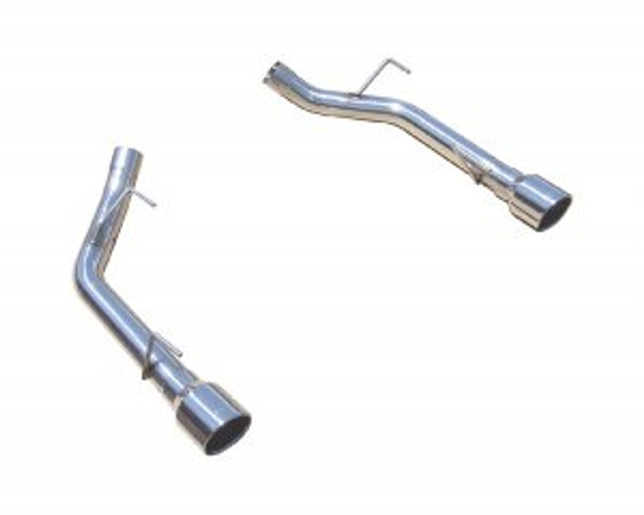 Pypes Axle-Back Exhaust System Muffler-Delete Black (2005 - 2010 Mustang GT) SFM62SSB