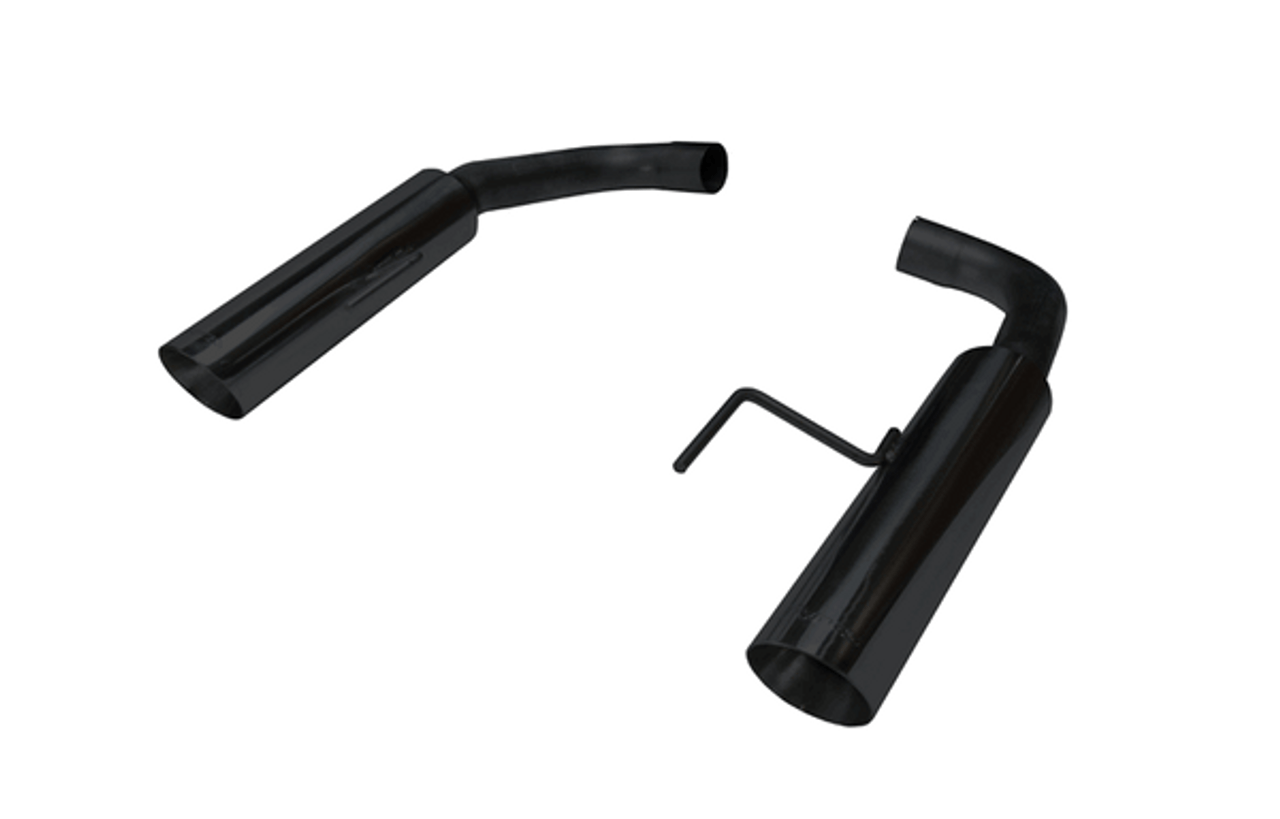Pypes Street Pro Touring Axle Back Exhaust System Black (2015 - 2023 Mustang Ecoboost / V6) SFM84MSB