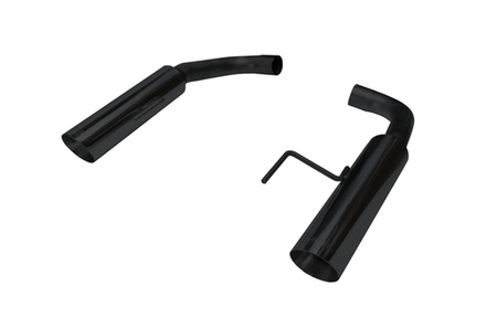 Pypes Street Pro Touring Axle Back Exhaust System Black (2015 - 2023 Mustang Ecoboost / V6) SFM84MSB