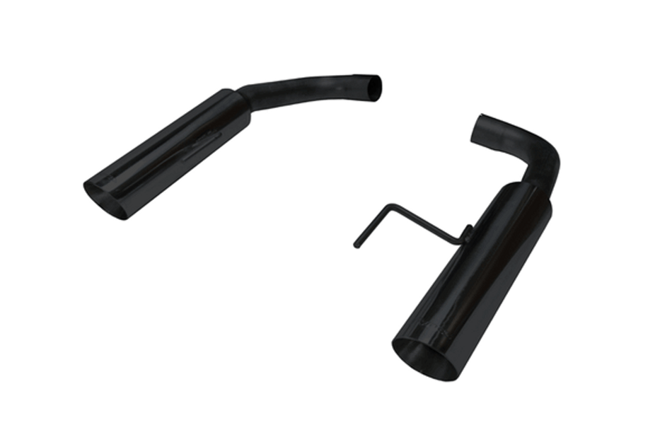 Pypes Street Pro Touring Axle Back Exhaust System Black (2015 - 2023 Mustang Ecoboost / V6) SFM84MSB