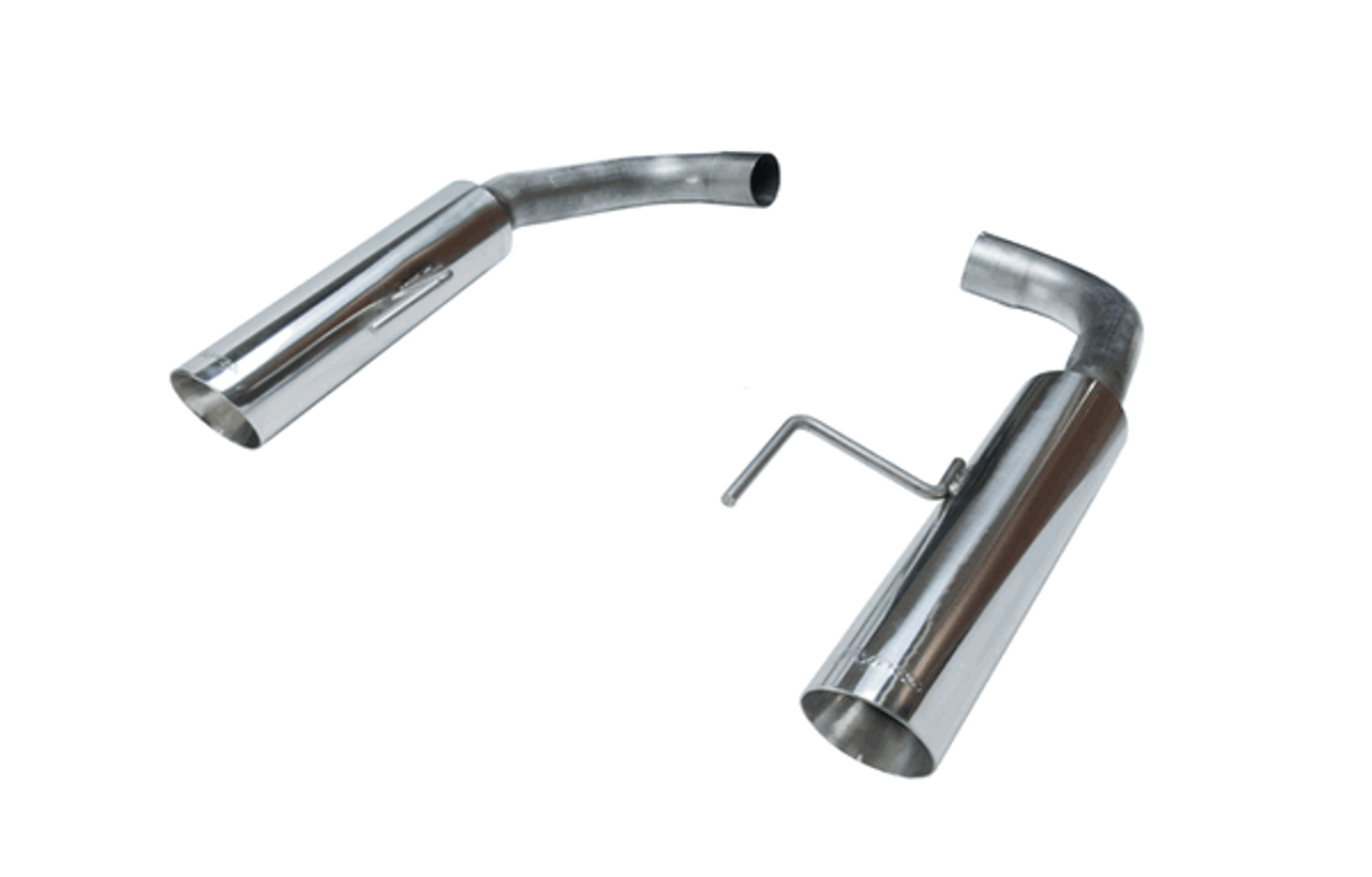 Pypes Street Pro Touring Axle Back Exhaust System Stainless (2015 - 2023 Mustang Ecoboost / V6) SFM84MS