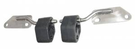 Pypes Exhaust Stainless Muffler Hangers (1998 - 2004 Mustang) MHV6