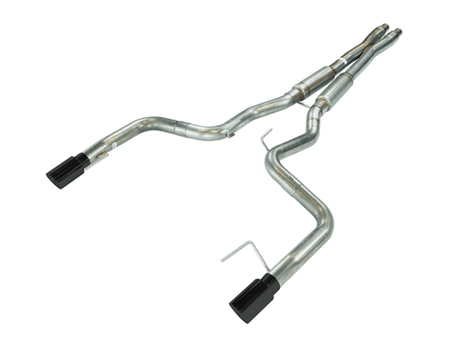 Pypes 3" X-Bomb & Bullet Mid Mufflers Catback Exhaust Black (2015 - 2017 Mustang GT) SFM86MXB