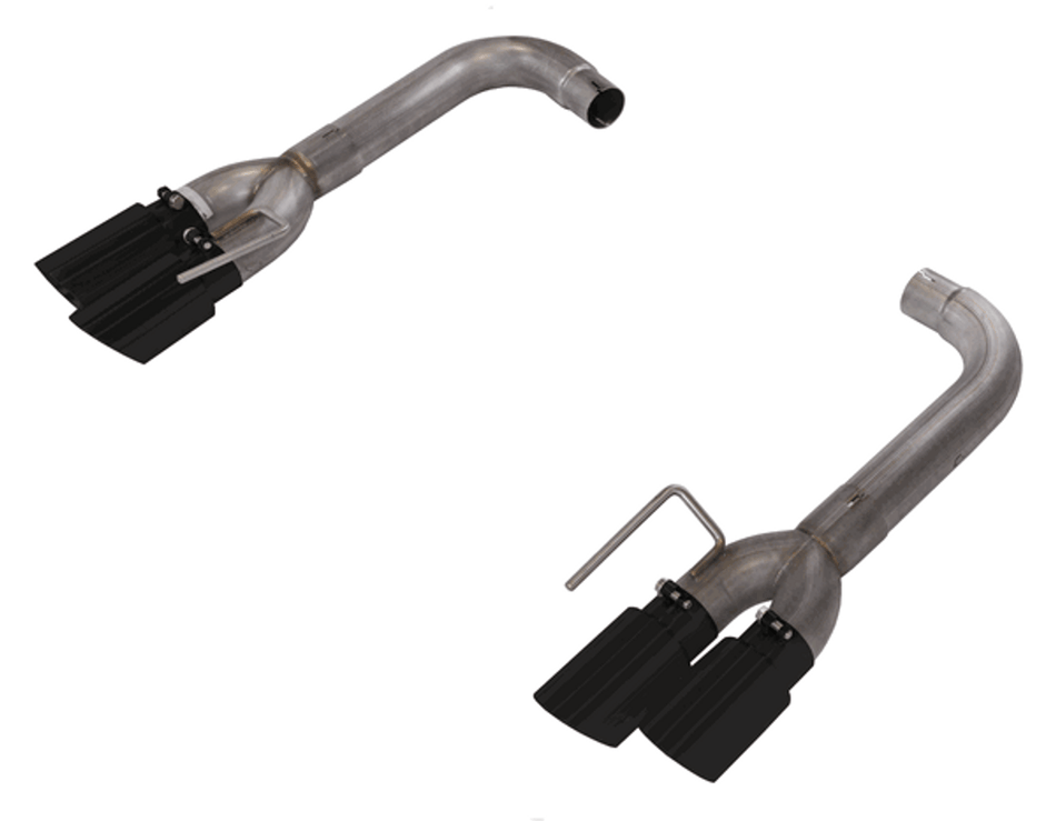 Pypes Muffler Delete Axleback Exhaust Black (2018 - 2023 Mustang GT) SFM88MSB
