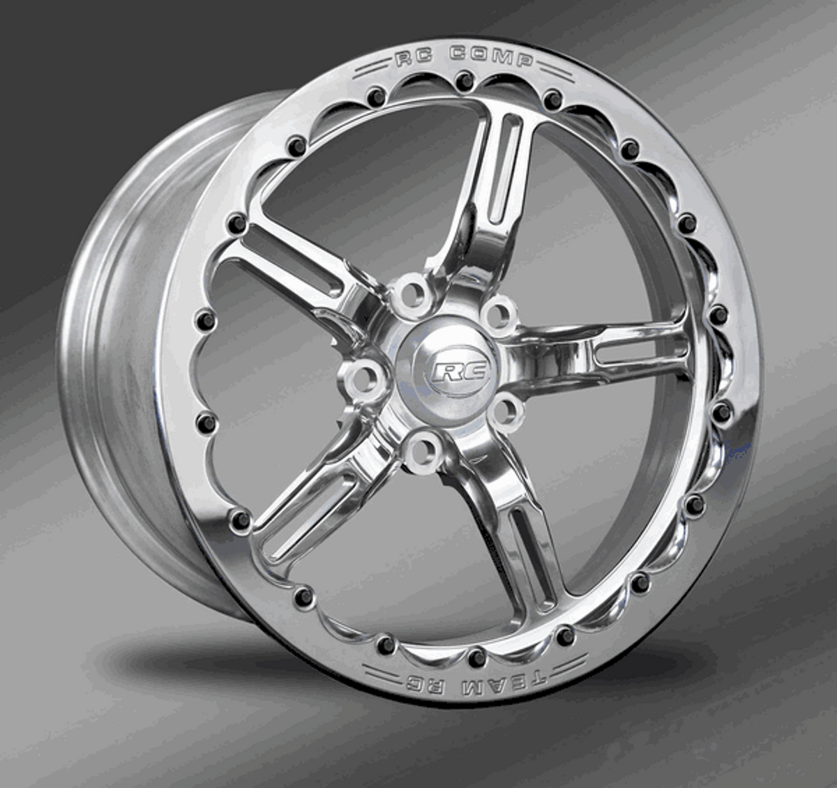 RC Components 15x10 Rear Fusion Wheel (11-14 Mustang GT)