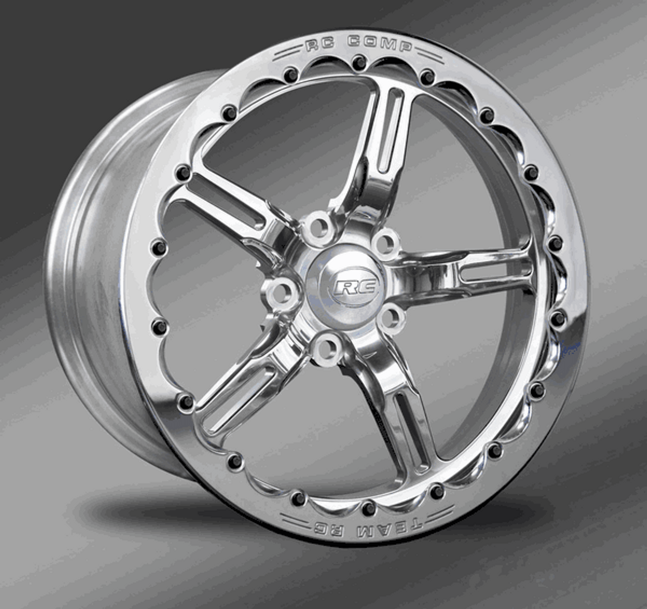 RC Components 15x10 Rear Fusion Wheel (11-14 Mustang GT)