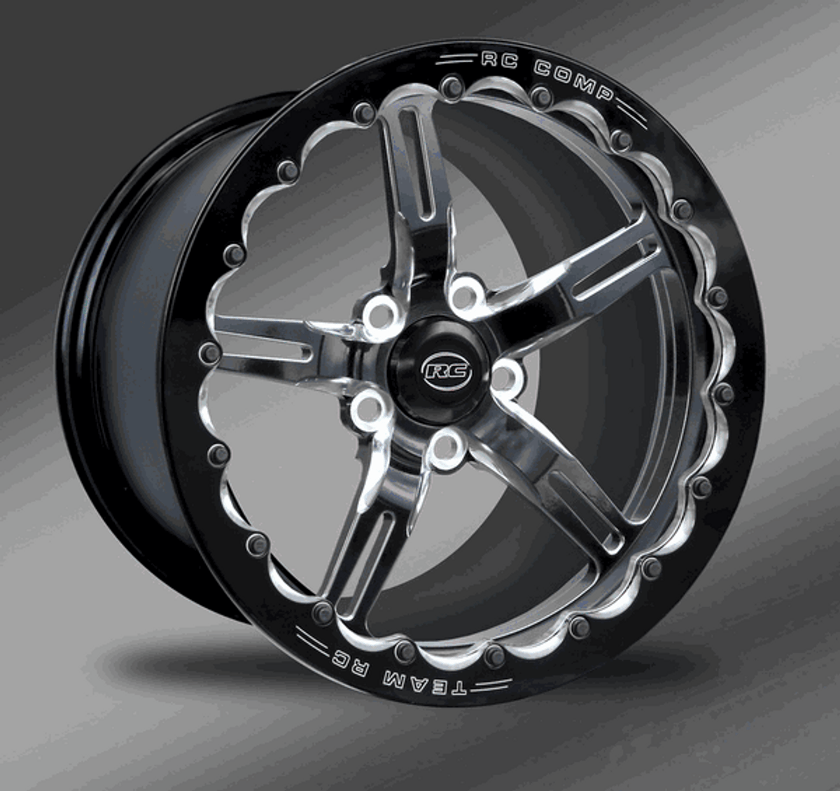 RC Components 15x10 Rear Fusion Wheel (11-14 Mustang GT)