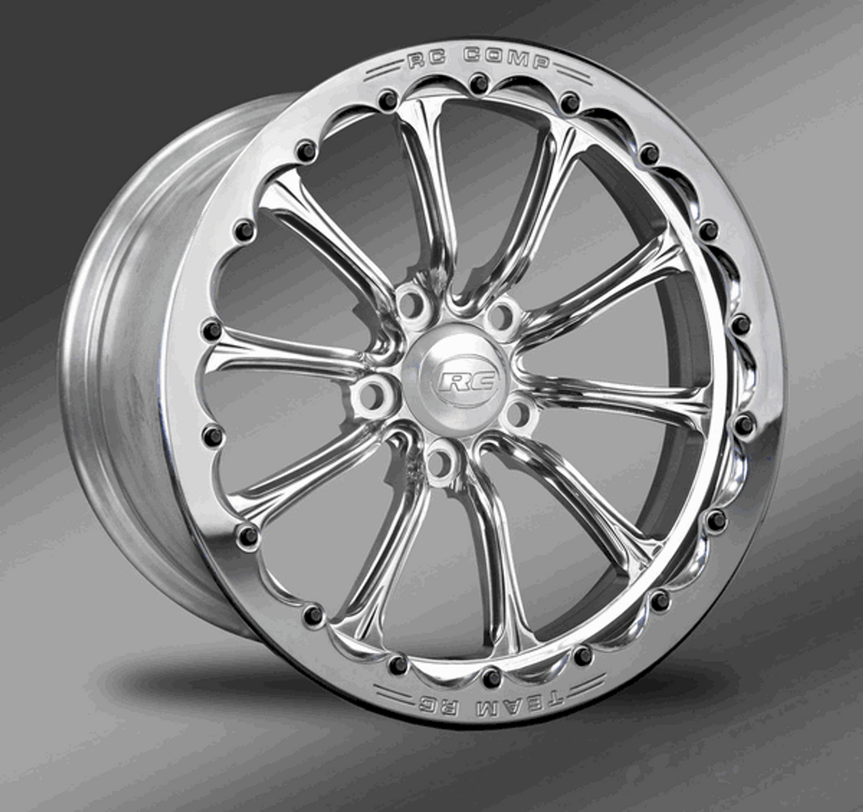 RC Components 17x10 Rear Single Beadlock Exile Wheel (11-14 Mustang GT)