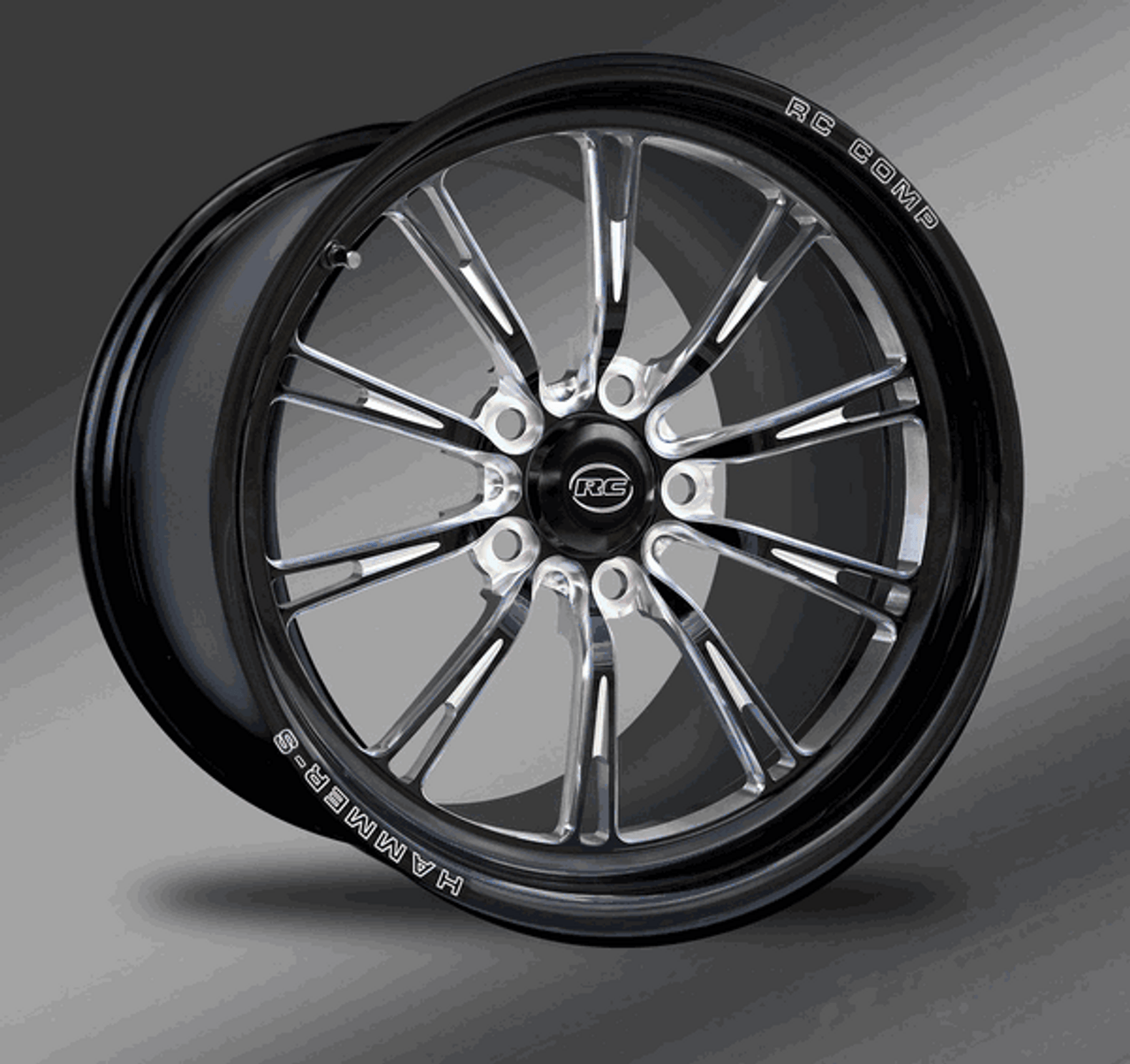 RC Components 17x10 Front Hammer Wheel (11-14 Mustang GT)