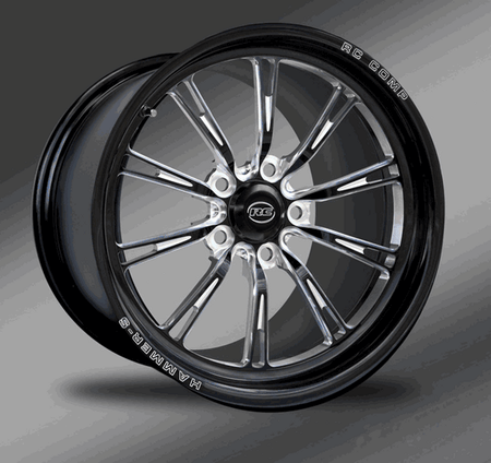 RC Components 17x7 Front Hammer Wheel (2015-2023 Mustang)