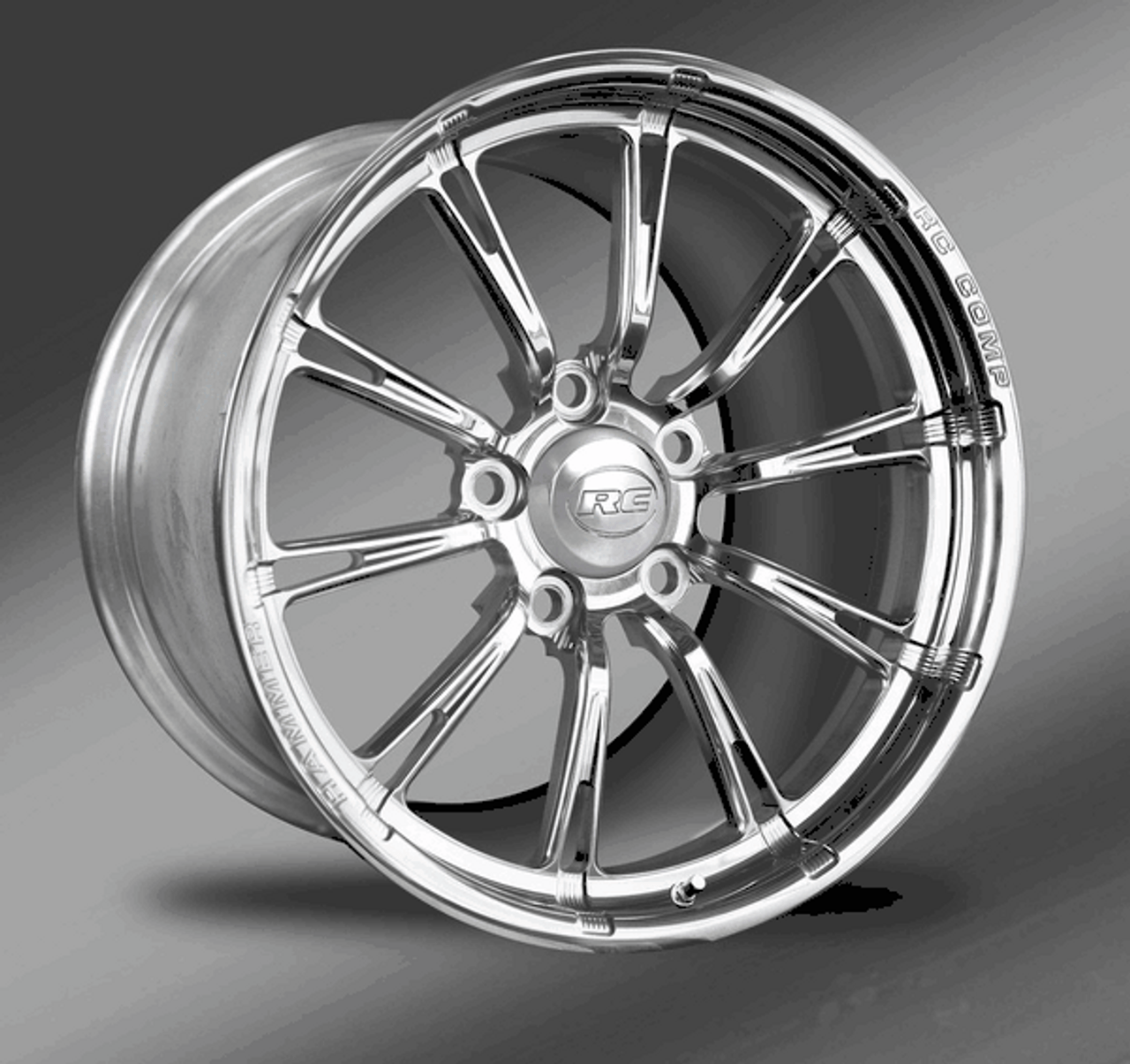 RC Components 17x10 Front Hammer Wheel (2015-2023 Mustang)