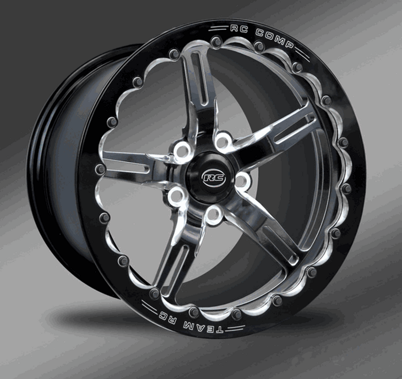 RC Components 17x10 Rear Single Beadlock Fusion Wheel (2015-2023 Mustang)