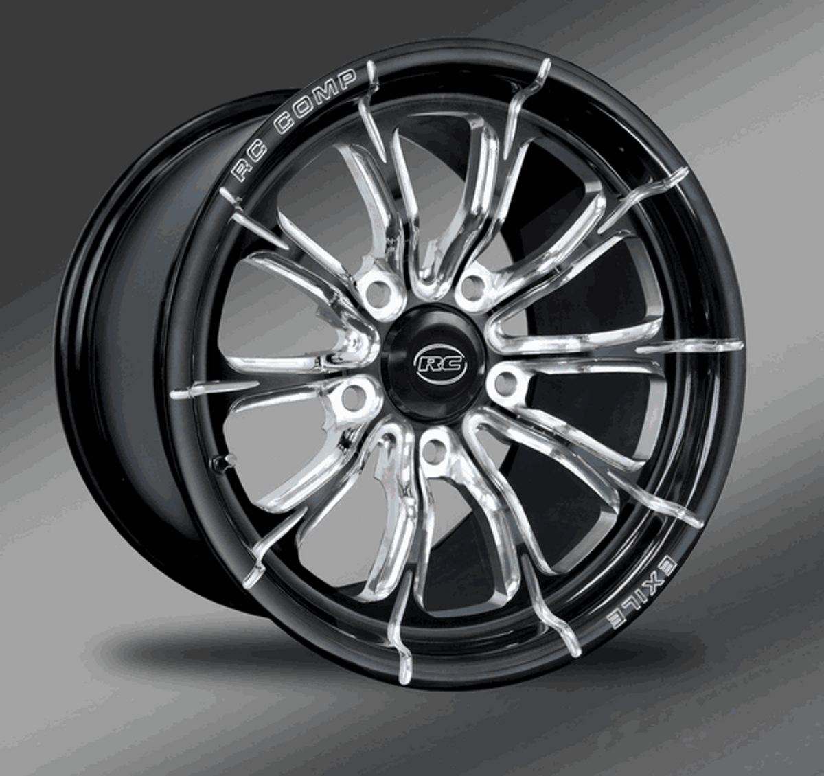 RC Components 17x5 Front Exile Wheel (11-14 Mustang GT)