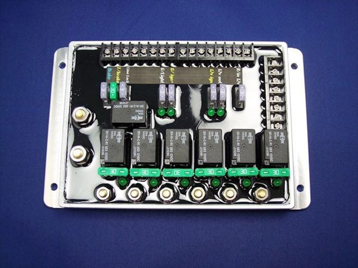 Leash Electronics Sportsman Wiring Board Billet Aluminum