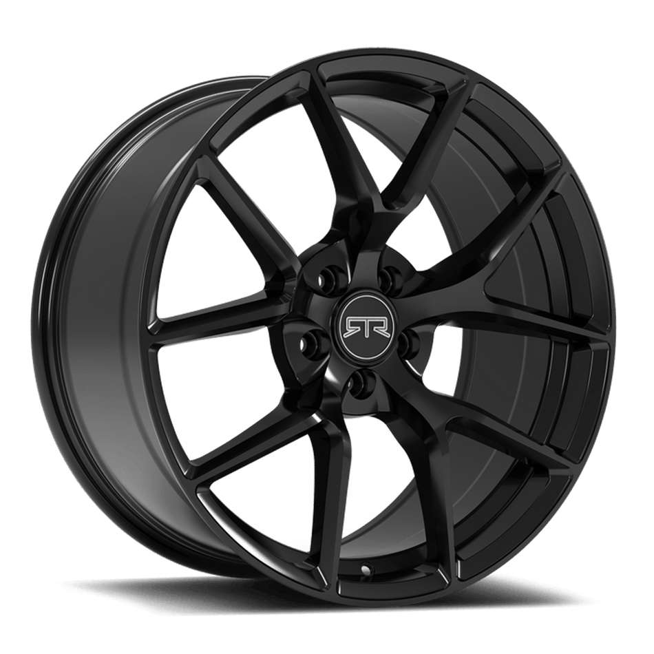 RTR Tech 5 Gloss Black Wheel - Rear Only - 19x10.5 - 5x4.50 - 45mm Offset (2005 - 2025 Mustang) 851GB-9156545