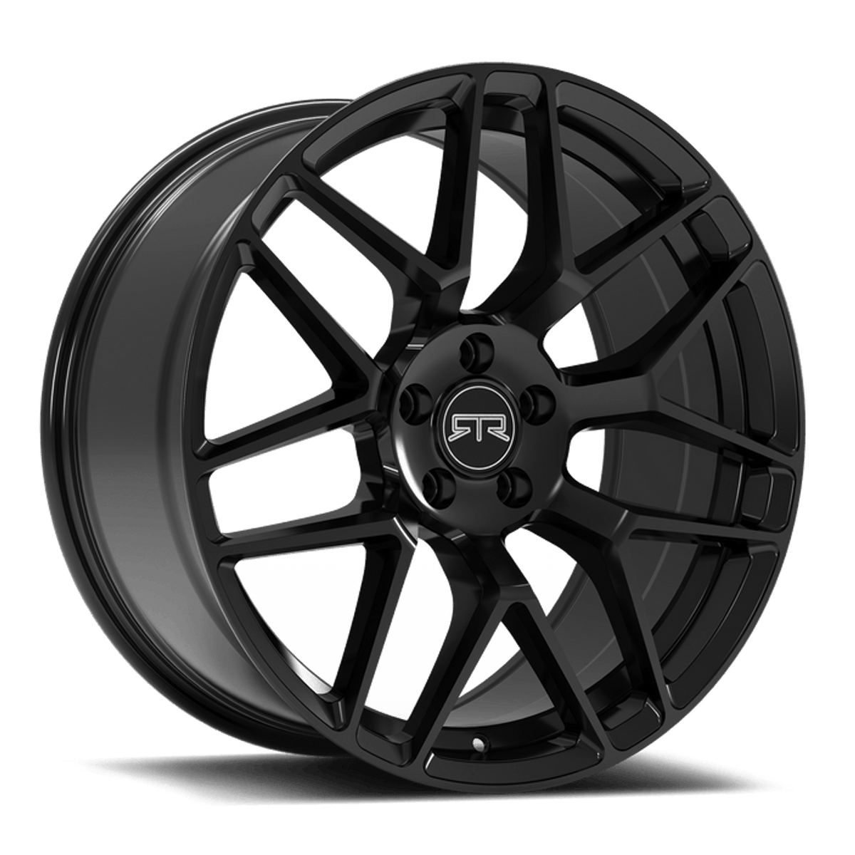 RTR Tech 7 Gloss Black Wheel - Rear Only - 20x10.5 - 5x4.50 - 45mm Offset (2005 - 2025 Mustang) 852GB-2156545